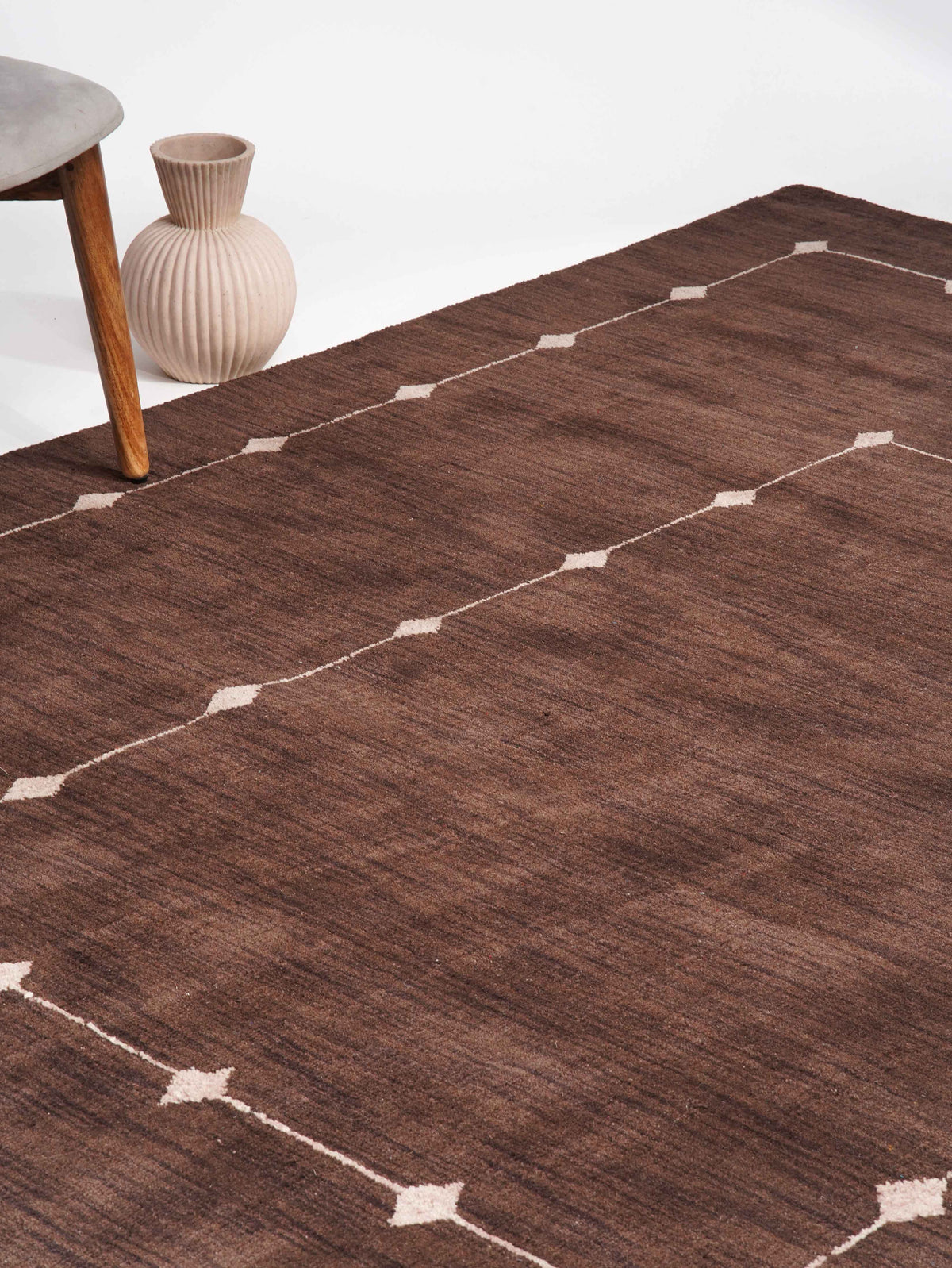 Lattice Premium Hand Knotted Wool Rug