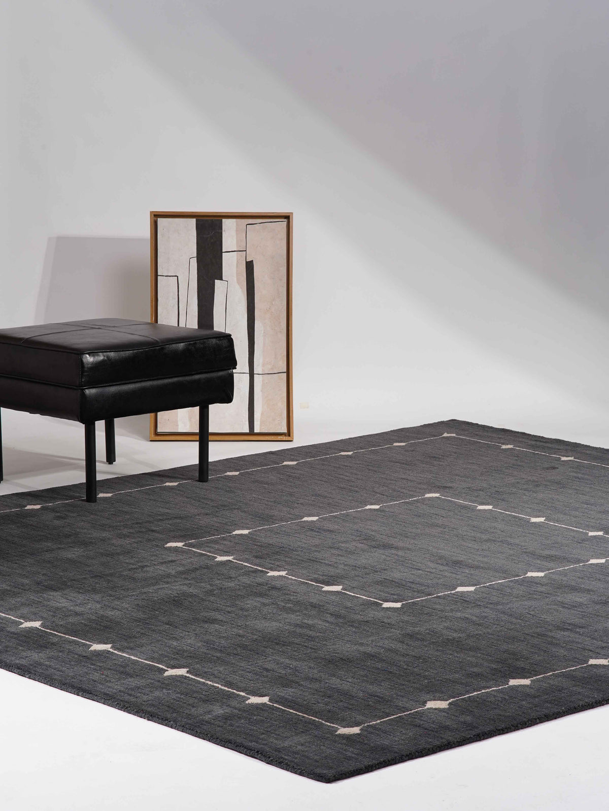 Lattice Premium Hand Knotted Wool Rug