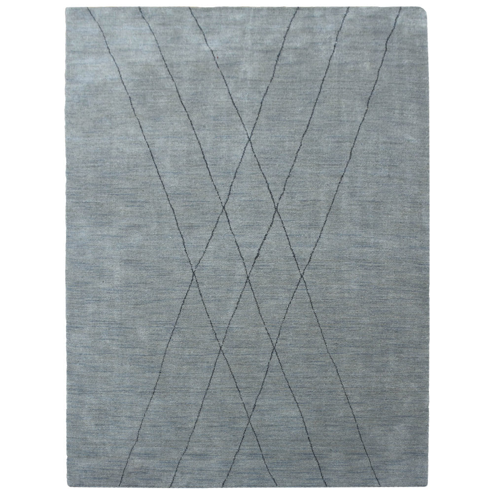 Inlay Premium Hand Knotted Wool Rug
