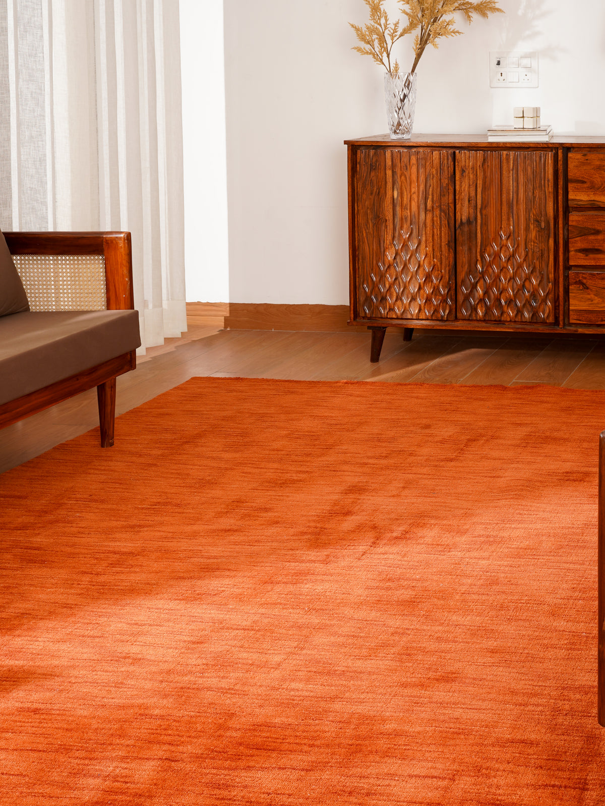 Woolen Premium Hand Knotted Wool Rug