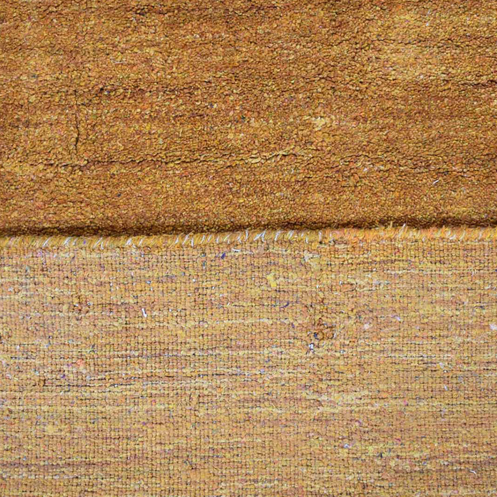 Quilted Hand Knotted Rug