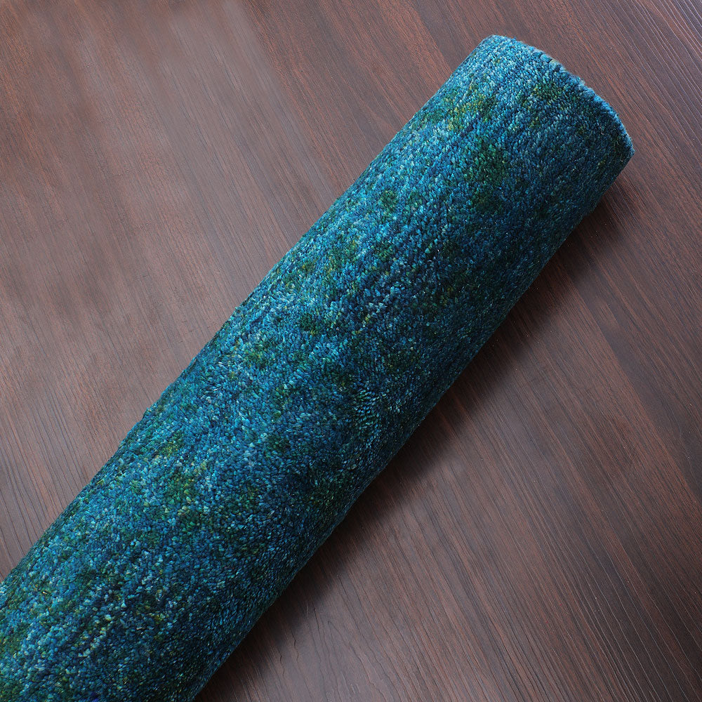 Ribbed Hand Knotted Rug