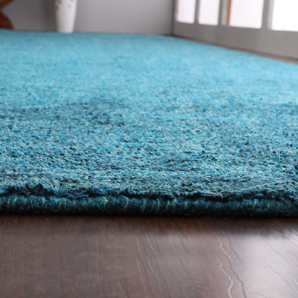 Ribbed Hand Knotted Rug