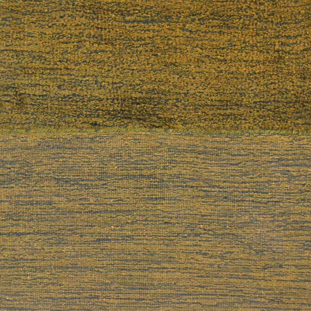 hand-knotted-loom-silk-area-runner-rug-light-green-closeup 3
