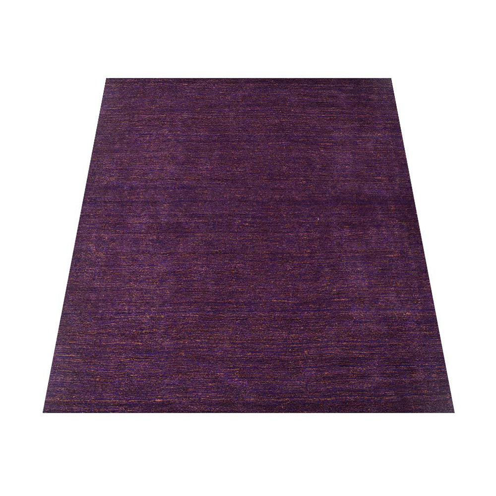 hand-knotted-loom-silk-area-rug-solid-purple-gold-side 2