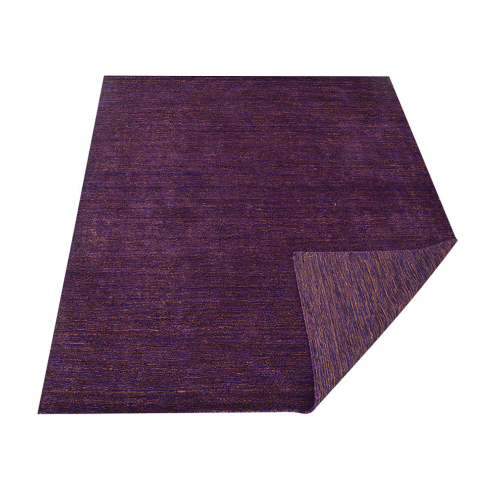hand-knotted-loom-silk-area-rug-solid-purple-gold-side 3