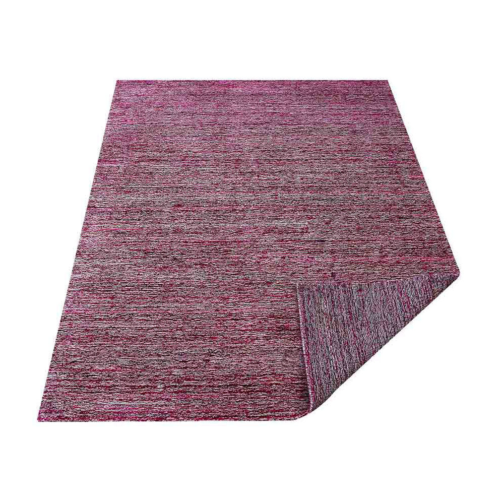 hand-knotted-loom-silk-area-rug-solid-light-red-white-side 3