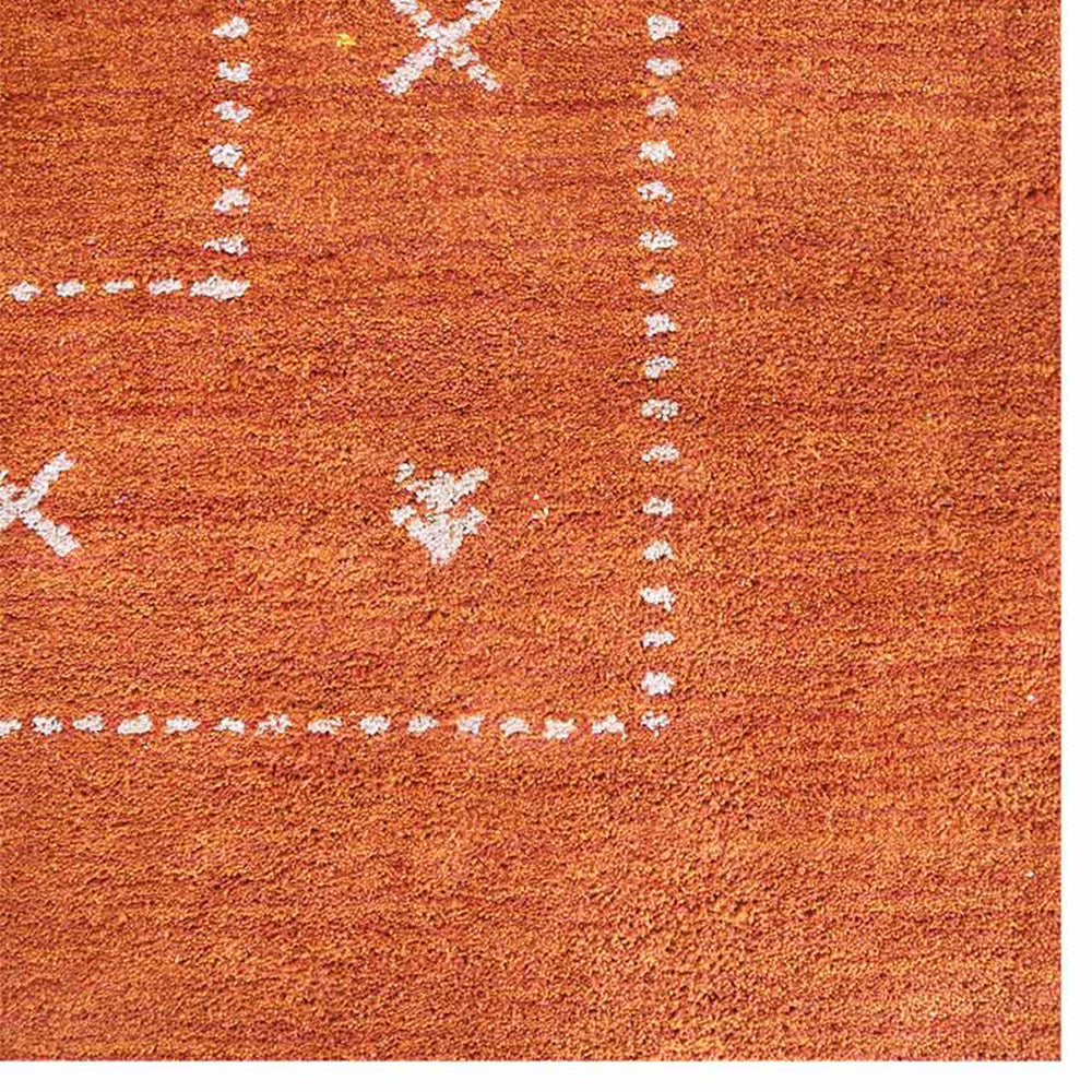 hand-knotted-loom-silk-area-rug-contemporary-orange-closeup 1