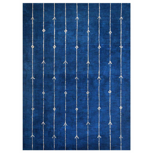 Scandinavian Hand Knotted Rug