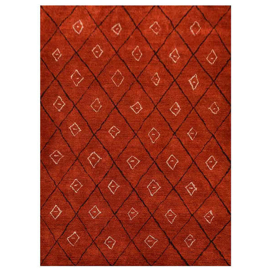 Tangent Hand Knotted Rug