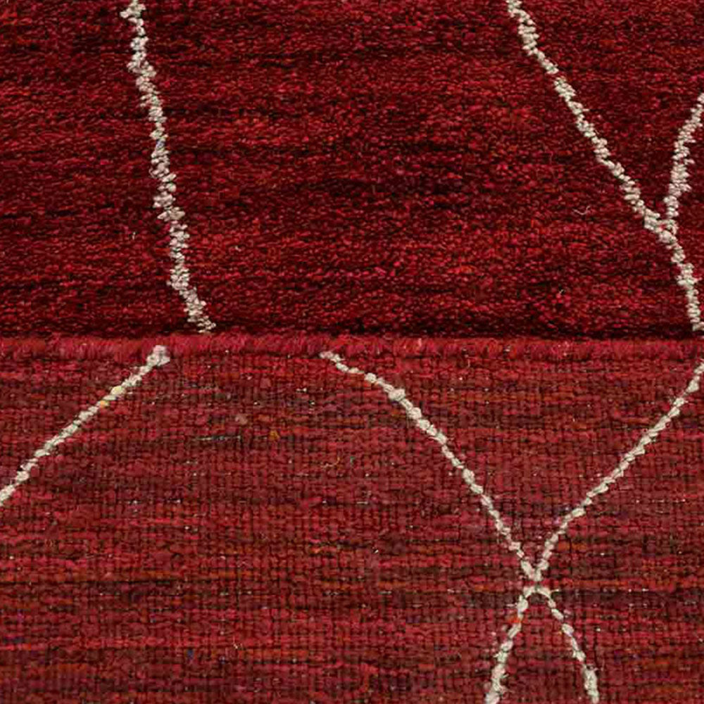 Ikat Hand Knotted Rug