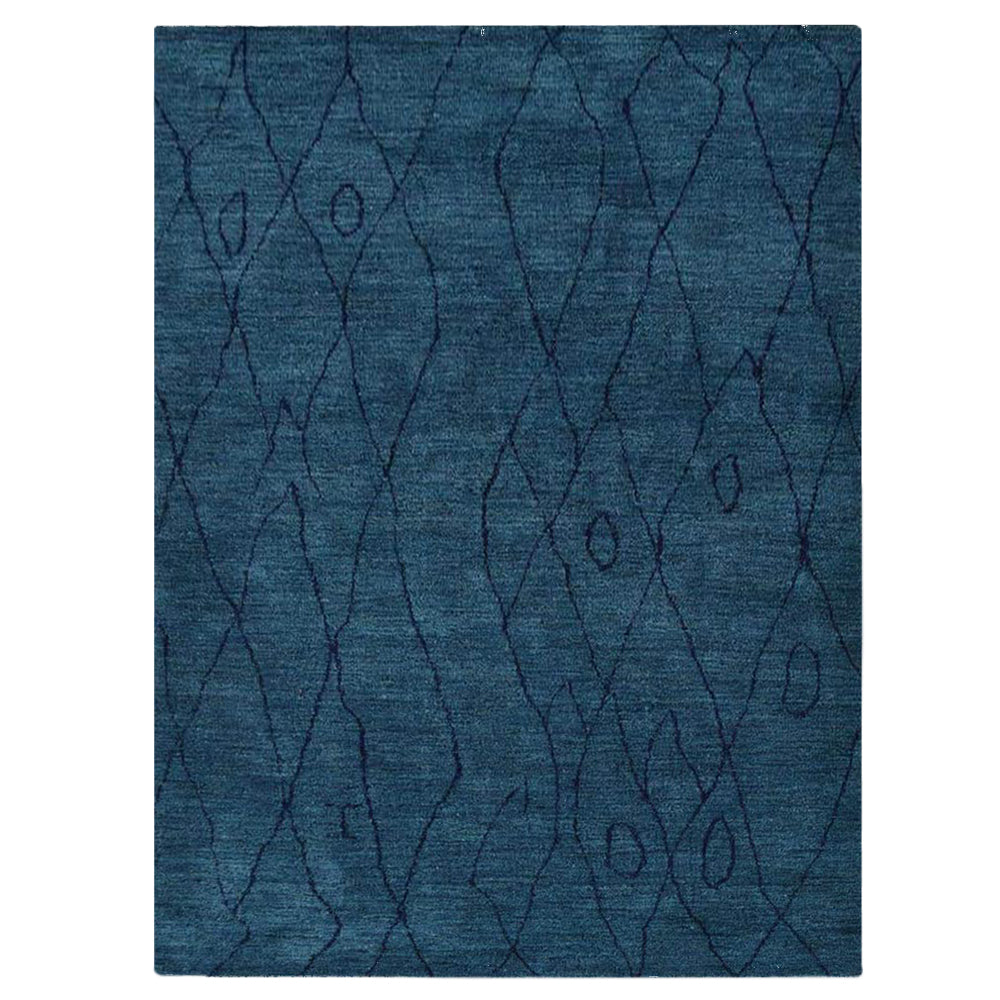 Ikat Hand Knotted Rug