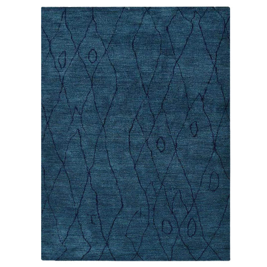 Ikat Hand Knotted Rug