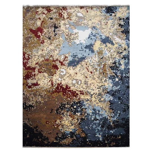 hand-knotted-light-red-gold-silk-area-rug-side 1