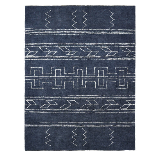 Lattice Hand Knotted Rug