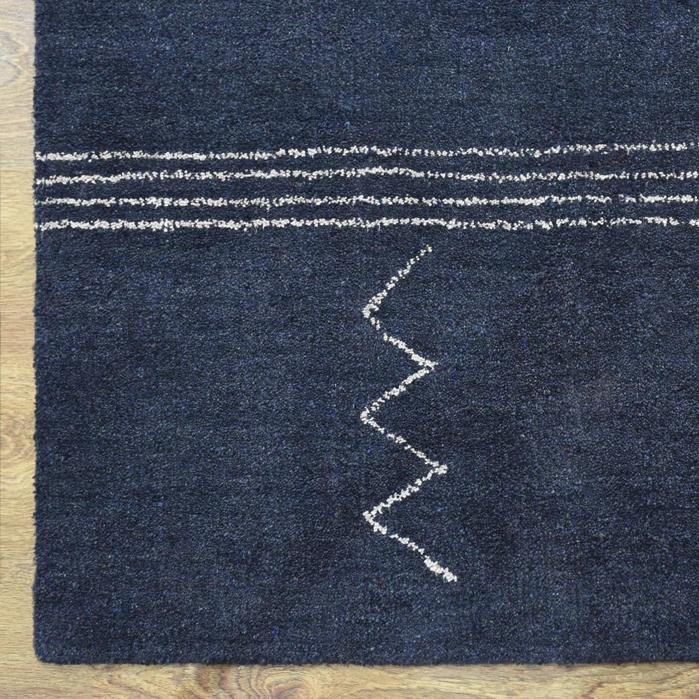 Lattice Hand Knotted Rug