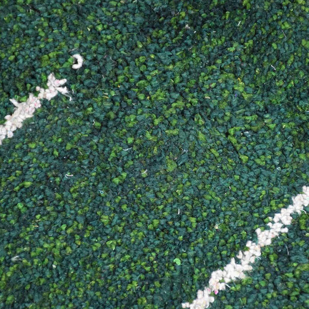 hand-knotted-silk-contemporary-dark-green-rug-closeup 1