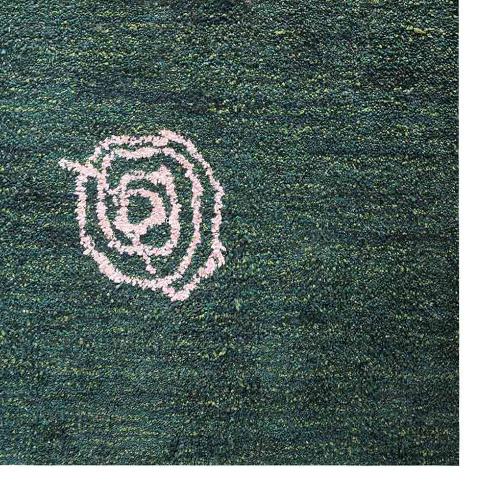 VelvetWhirl Hand Knotted Rug