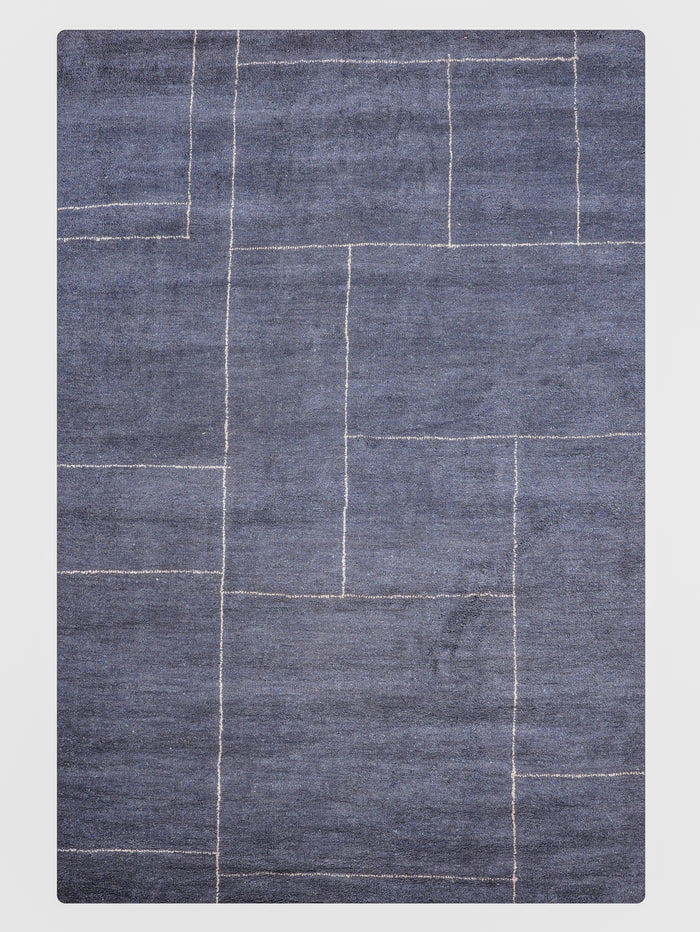 Diamond Hand Knotted Rug — rug only