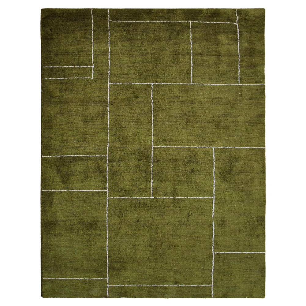 Diamond Hand Knotted Rug