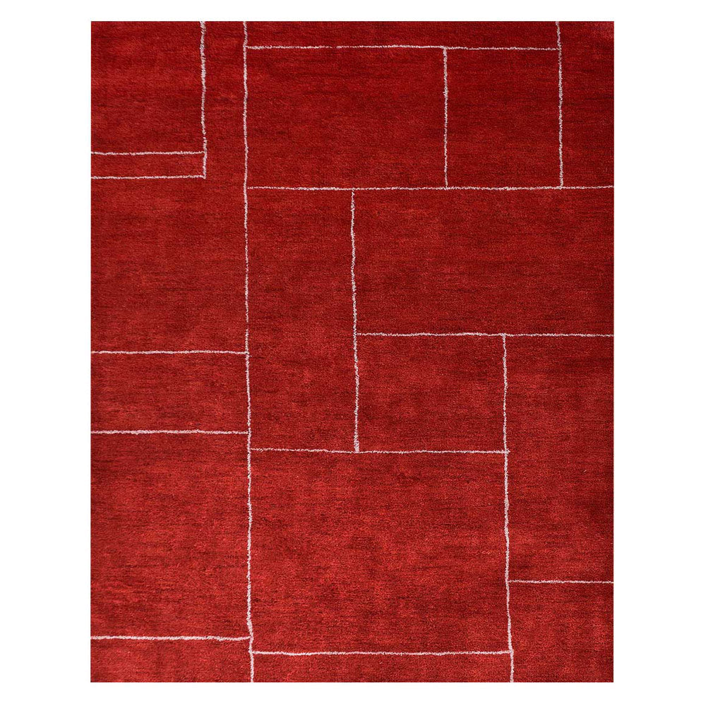 Diamond Hand Knotted Rug