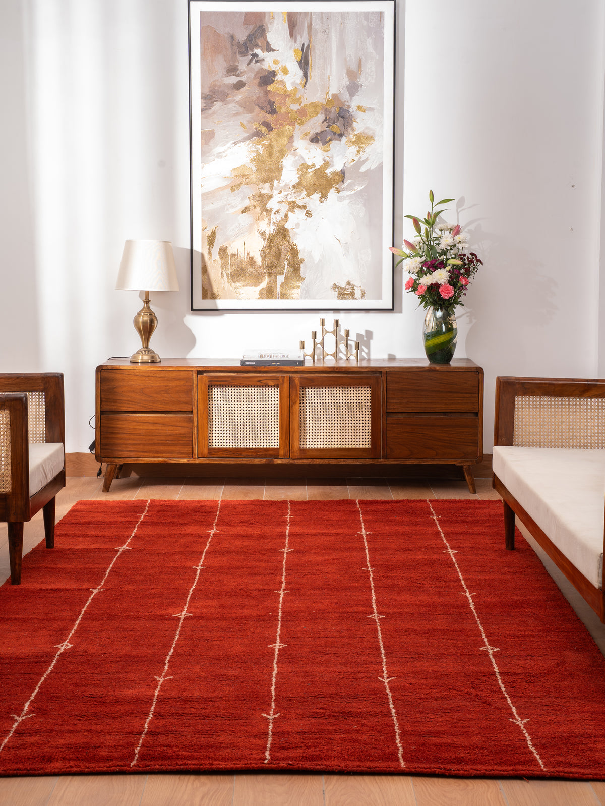 Panorama Hand Knotted Rug