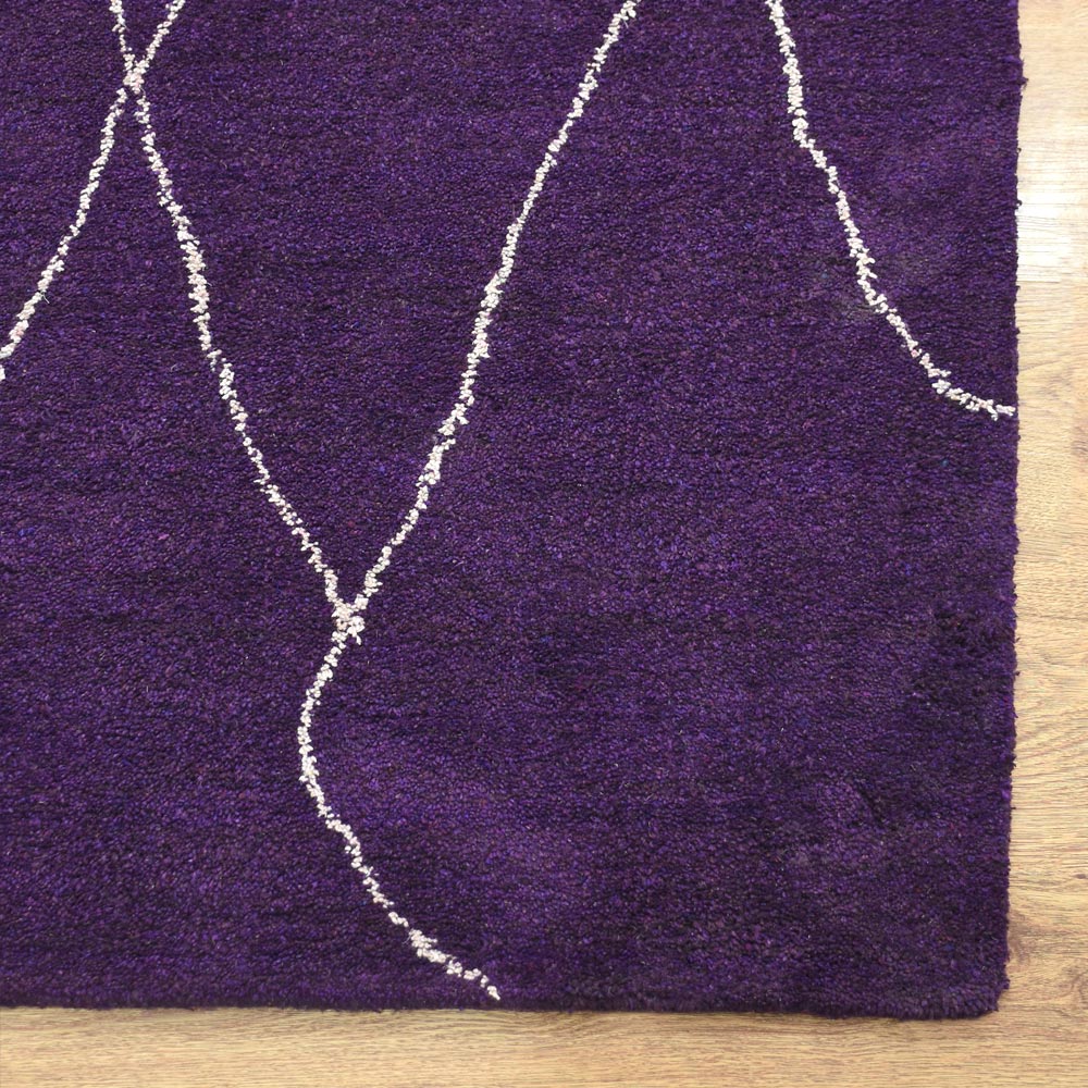Cube Hand Knotted Rug