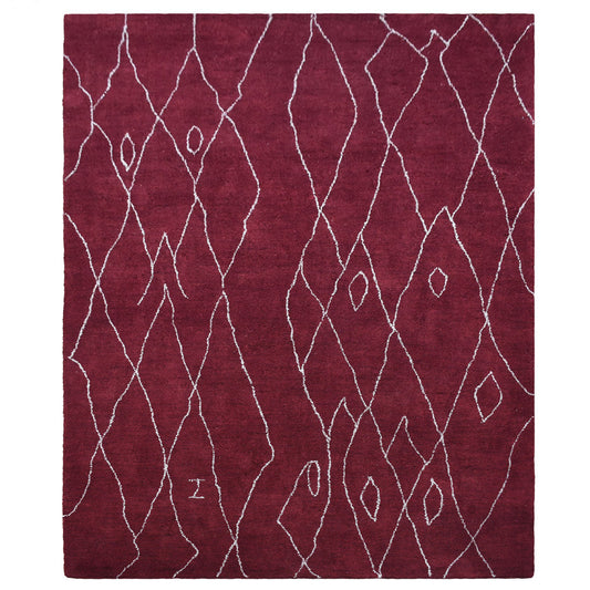 Cube Hand Knotted Rug