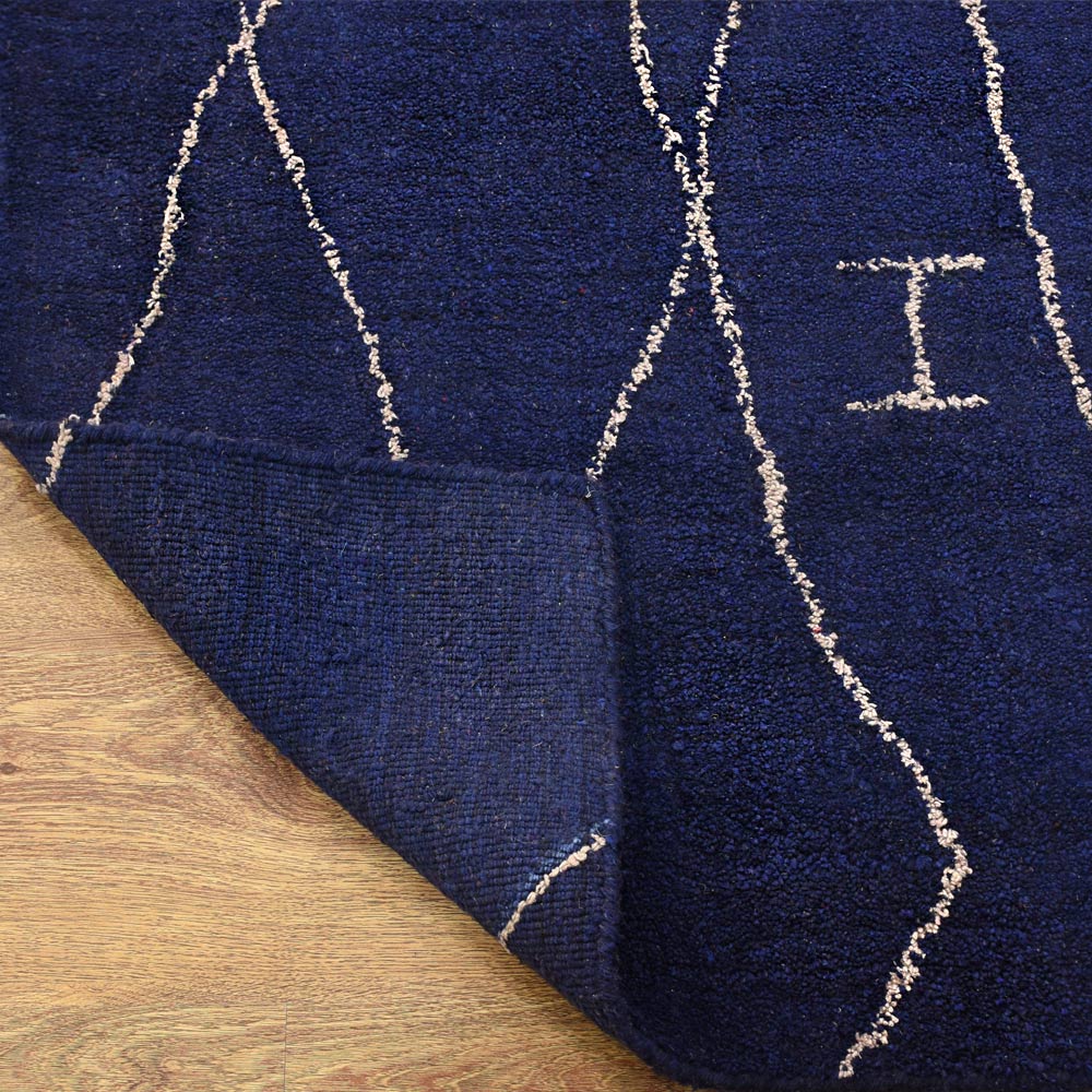 Cube Hand Knotted Rug