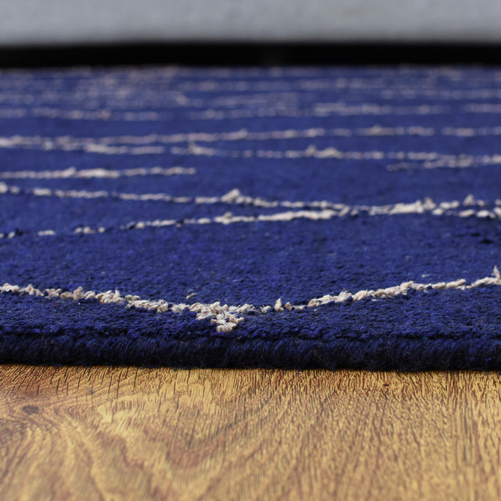 Cube Hand Knotted Rug
