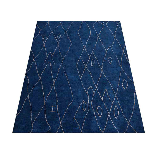 Cube Hand Knotted Rug