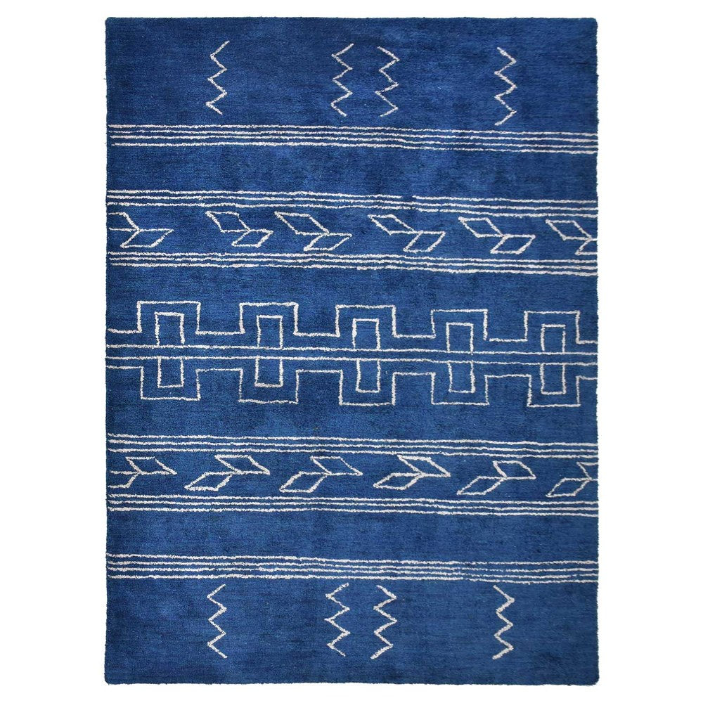 Rhomb Hand Knotted Rug