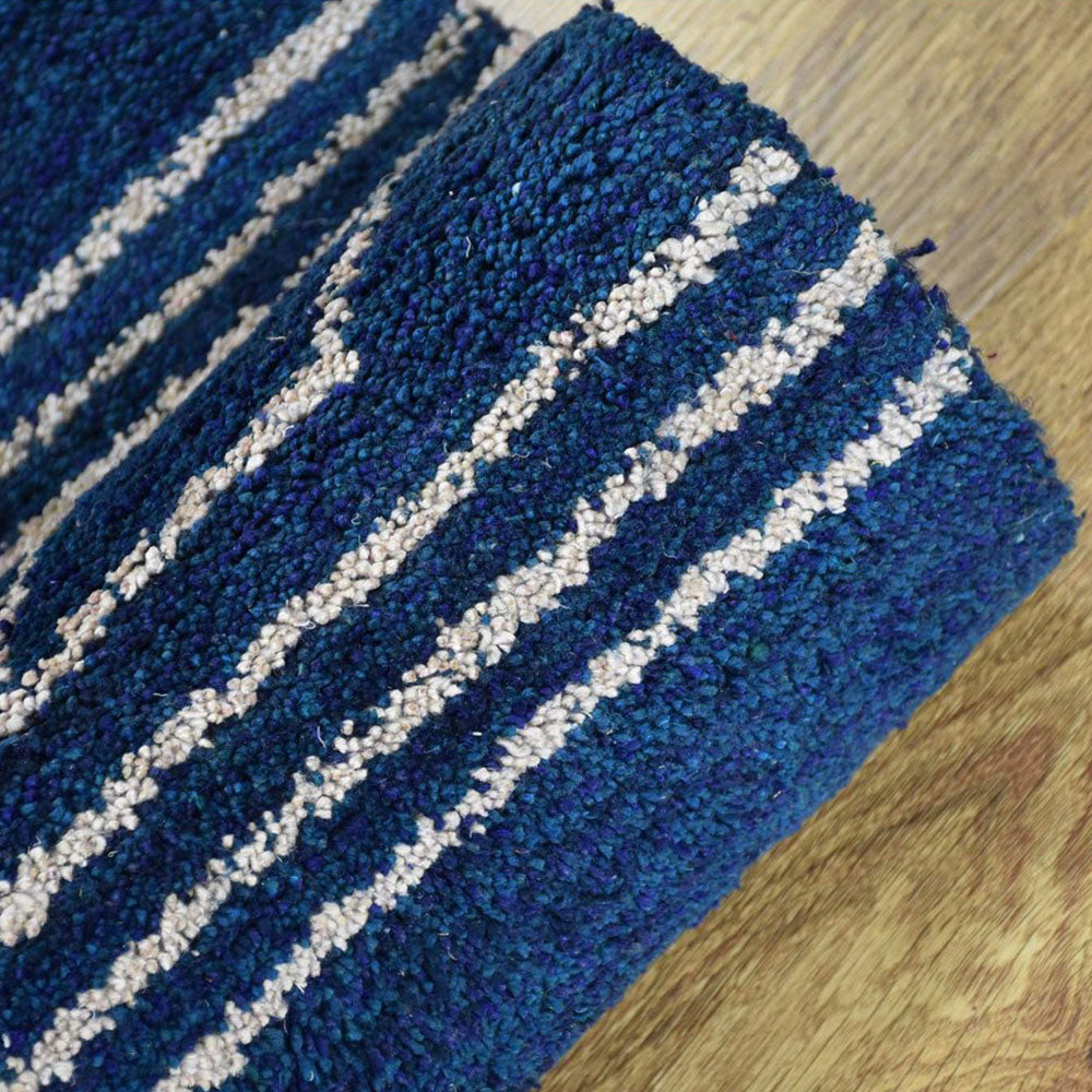 Rhomb Hand Knotted Rug