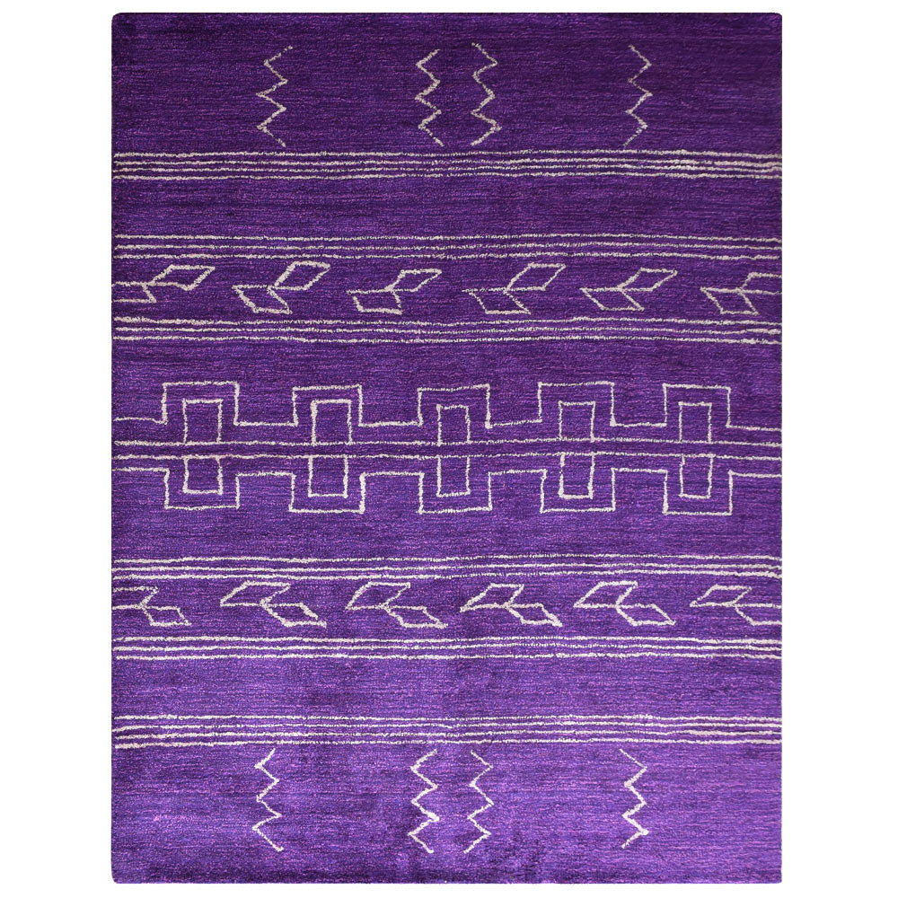 Rhomb Hand Knotted Rug