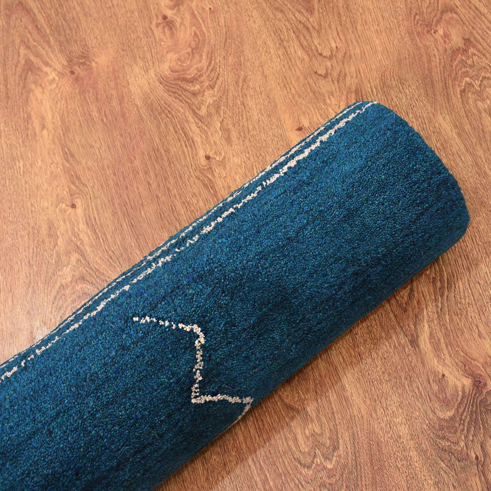 Rhomb Hand Knotted Rug