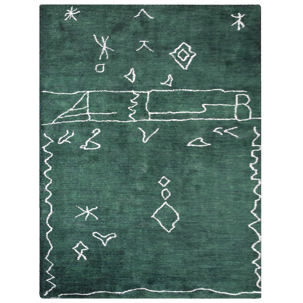 Reflection Hand Knotted Rug