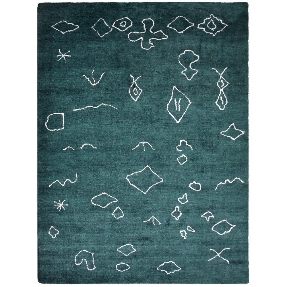 Reflection Hand Knotted Rug