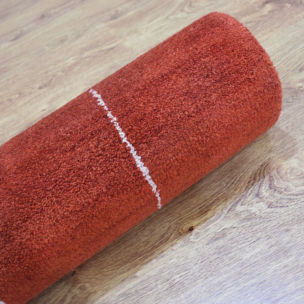 hand-knotted-loom-silk-mix-area-rug-contemporary-rust-beige-closeup 6