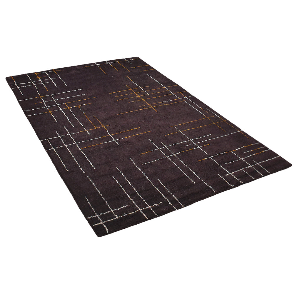 hand-knotted-silk-contemporary-charcoal-brown-gold-side-2