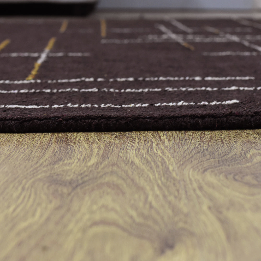 hand-knotted-silk-contemporary-charcoal-brown-gold-closeup-4
