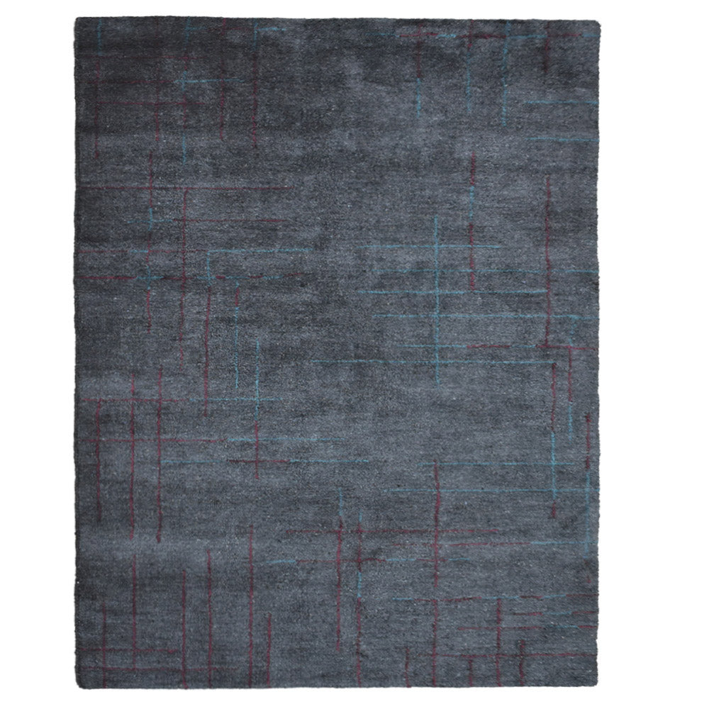 hand-knotted-silk-contemporary-charcoal-red-rug-side-1