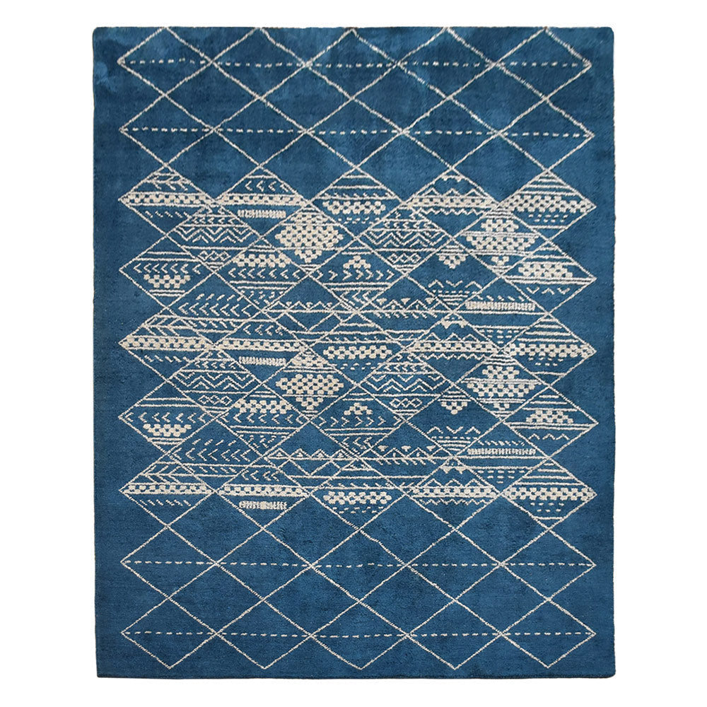 hand-knotted-silk-contemporary-blue-beige-rug-side-1