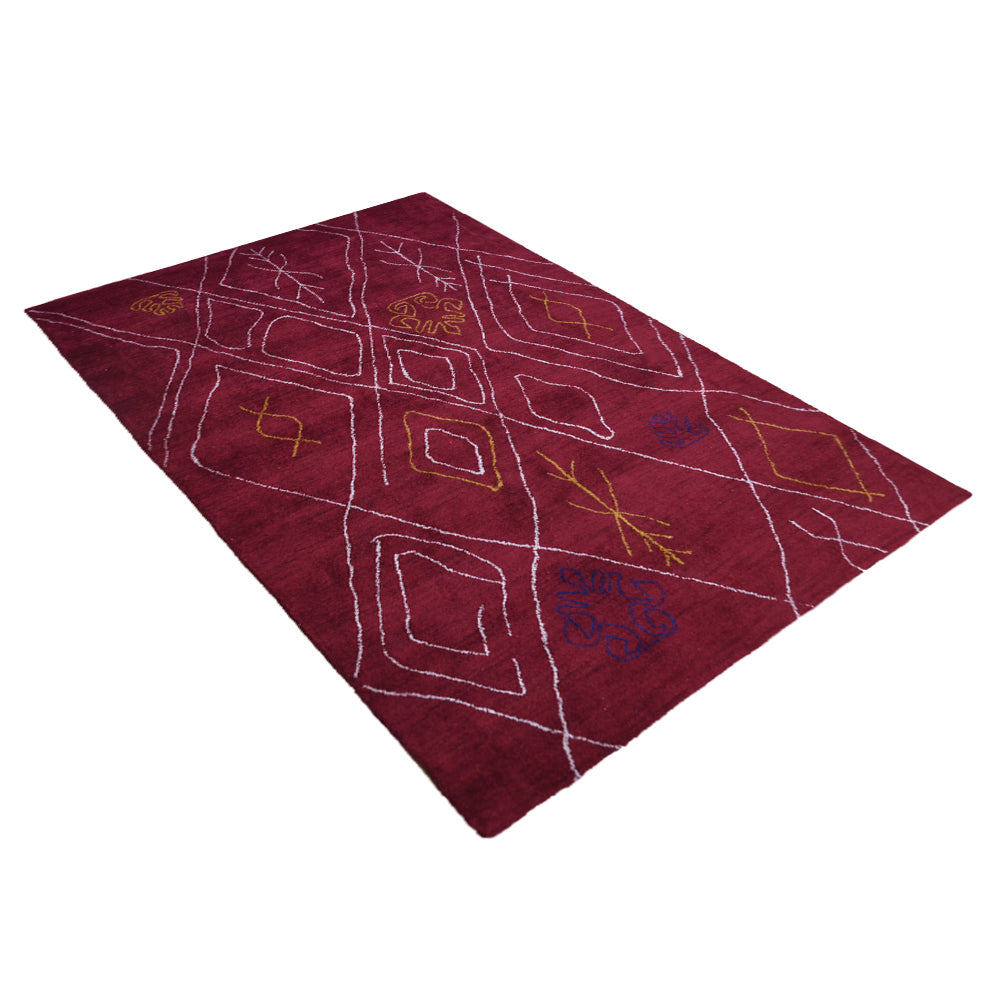 SpectrumStyle Hand Knotted Rug