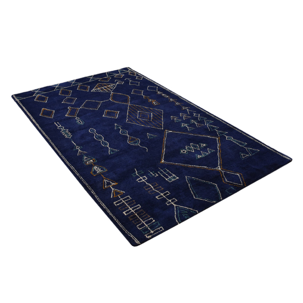 Quad Hand Knotted Rug