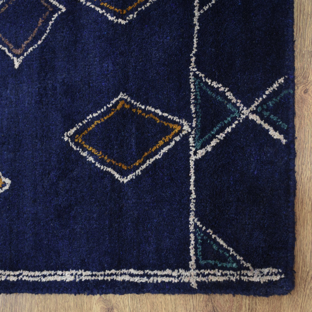 Quad Hand Knotted Rug