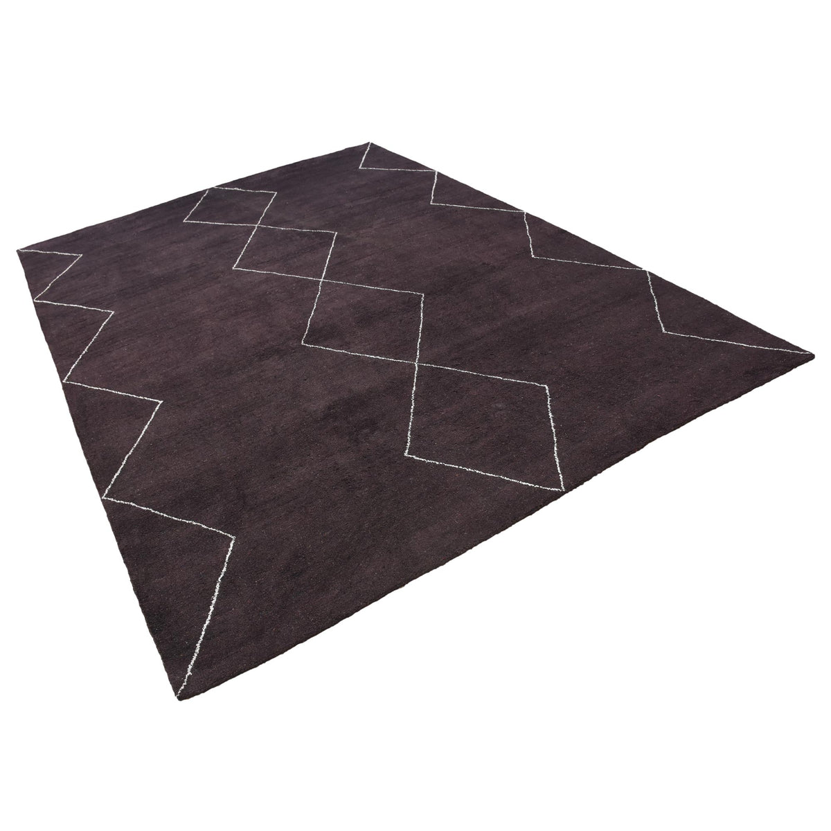 Geo Hand Knotted Rug