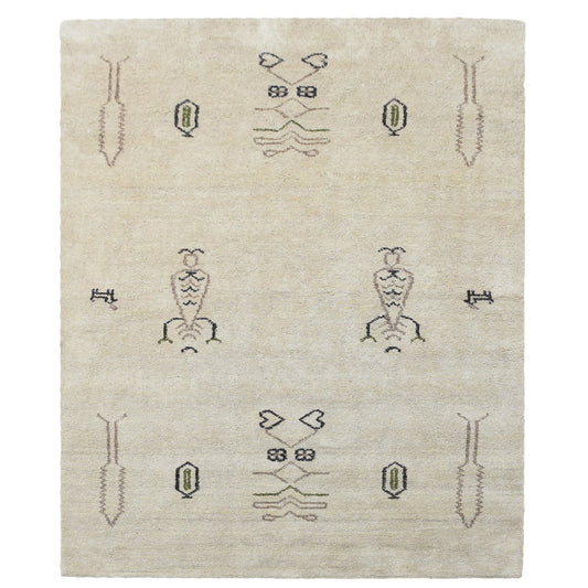 Style Hand Knotted Rug