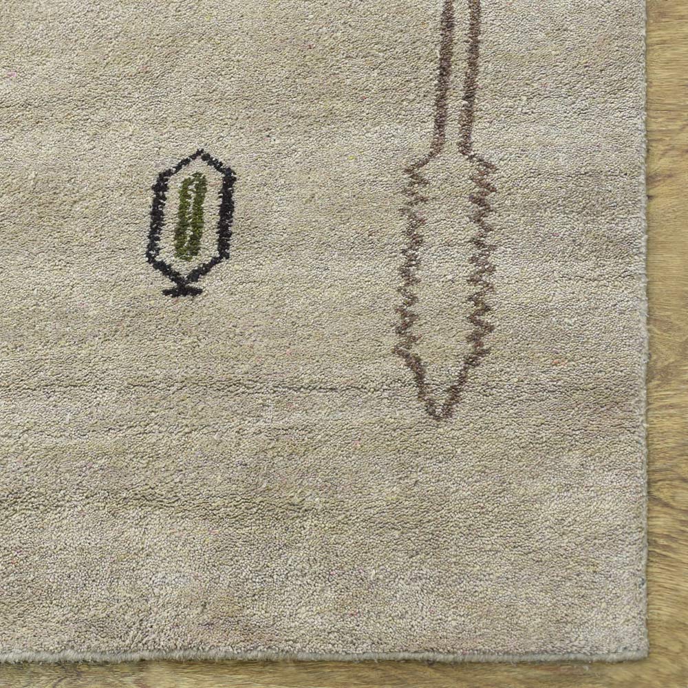 Style Hand Knotted Rug