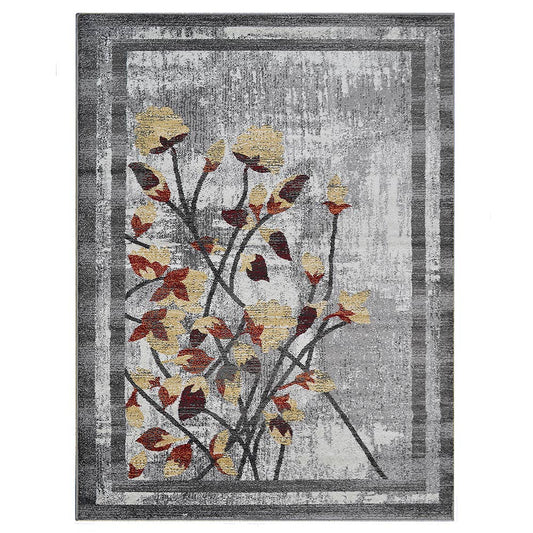 Hyacinth Machine Woven Rug