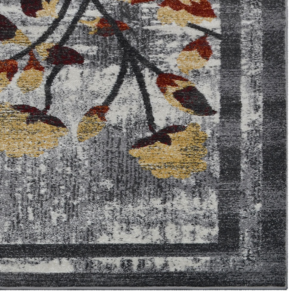 Hyacinth Machine Woven Rug